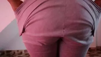 Play My mom discovers me on the chair and puts her ass on me