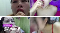 Jouer Adolescent amateur amie e bâillant sur les petits seins et grossethroat rugueux
