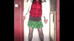 Play Sissy Crossdresser in Unisex Clothes Gets Naughty - Bi Sexual Porn
