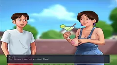 play Malam Musim Panas Panas: Anime Babe melepaskan payudaranya yang besar dalam permainan porno